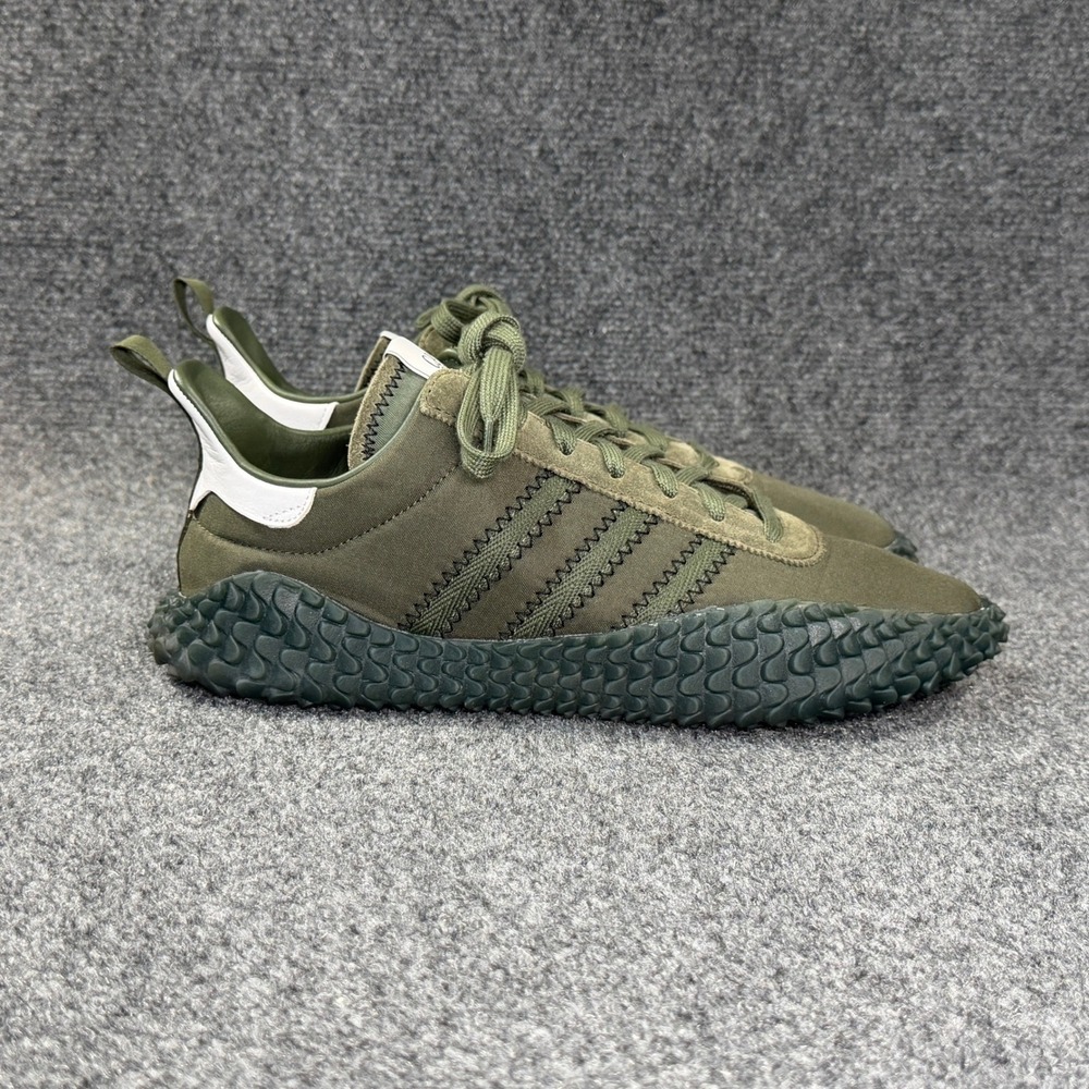 Adidas Kamanda Shoes Men's 10 C.P. Company Green Athletic Low Lace Sneakers